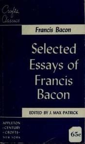 book cover of Selected Essays of Francis Bacon by Francis Bacon