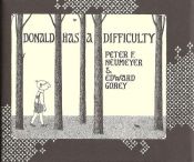 book cover of Donald Has a Difficulty by Peter F. Neumeyer