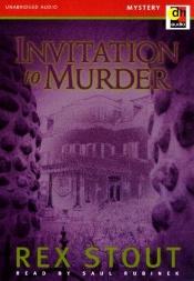 book cover of Invitation to Murder by Rex Stout