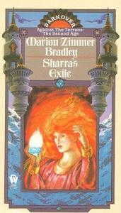 book cover of O exílio de Sharra by Marion Zimmer Bradley