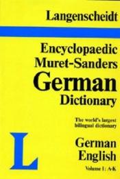 book cover of Muret-Sanders German by Dictionary