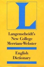 book cover of New College Dictionary Webster by Langenscheidt Publishers