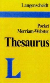 book cover of Pocket MerriamWebster Thesaurus by Langenscheidt Publishers