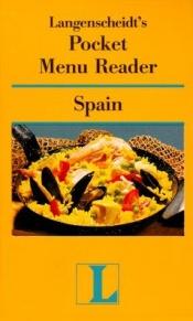 book cover of Pocket Menu Reader Spain by Langenscheidt Publishers