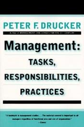book cover of Management: Tasks, Responsibilities, Practices by Питър Дракър