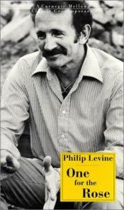 book cover of One for the rose by Philip Levine