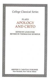 book cover of Plato's Apology of Socrates and Crito by Platonas