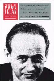 book cover of Poems of Paul Celan by Paul Celan