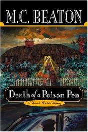 book cover of Death of a Poison Pen (Hamish Macbeth Mysteries, bk 20) by Marion Chesney
