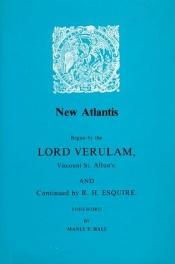 book cover of New Atlantis Continued by Francis Bacon