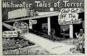 book cover of Whitewater Tales of Terror by William Nealy