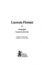 book cover of Lucrezia Floriani by Žorž Sand