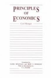 book cover of Principles of Economics (Institute for Humane Studies Series in) by Carl Menger