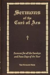 book cover of Sermons of the Curé of Ars by Jean Baptiste Marie Vianney