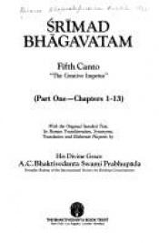 book cover of Srimad Bhagavatam: Canto 5, Pt.1 by Prabhupada Bhaktivedanta