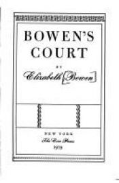 book cover of Bowen's Court (1st ed., dj, inscribed) by Ελίζαμπεθ Μπόουεν