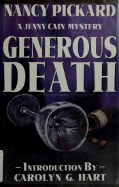 book cover of Generous Death by Nancy Pickard