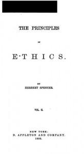 book cover of The Principles of Ethics : Volume 1 by 赫伯特·斯宾塞