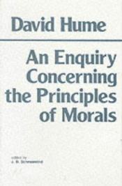 book cover of An Enquiry Concerning the Principles of Morals by Deivids Hjūms