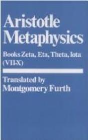 book cover of Metaphysics zeta, eta, theta, iota by 아리스토텔레스