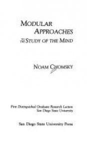 book cover of Modular Approaches To The Study Of The Mind by Noams Čomskis