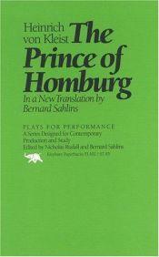 book cover of The Prince of Homburg by ハインリヒ・フォン・クライスト|Paul-André Robert