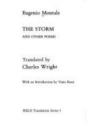 book cover of The Storm & Other Poems by エウジェーニオ・モンターレ