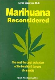 book cover of Marijuana Reconsidered by Лестер Гринспун