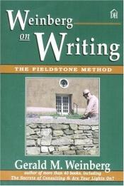book cover of Weinberg on Writing by ジェラルド・ワインバーグ
