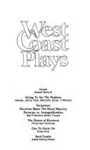 book cover of West Coast Plays 15 by Various