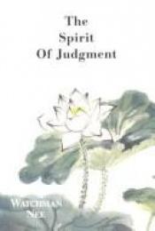 book cover of Spirit of Judgement by Watchman Nee