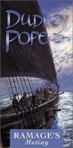 book cover of Ramage's Mutiny (The Lord Ramage Novels) #8 by Dudley Pope