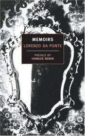 book cover of Memorias by Lorenzo Da Ponte