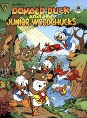 book cover of Walt Disney's Donald Duck and the Junior Woodchucks by Carl Barks