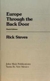 book cover of Europe, through the back door by Rick Steves