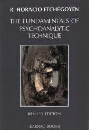 book cover of The fundamentals of psychoanalytic technique by R. Horacio Etchegoyen