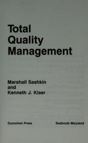 book cover of Total Quality Management by Marshall Sashkin