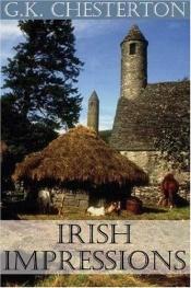 book cover of Irish Impressions by G. K. 체스터턴