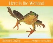 book cover of Here Is the Wetland (Web of Life) by Madeleine Dunphy