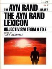 book cover of The Ayn Rand lexicon by آين راند