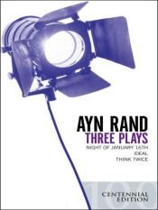 book cover of Three Plays by Ayn Randová