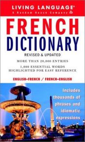 book cover of French Dictionary: French-English, English-French by Living Language