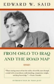 book cover of From Oslo to Iraq by Эдвард Вади Саид