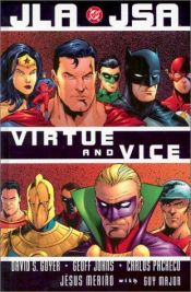 book cover of JLA, JSA : virtue and vice by Geoff Johns