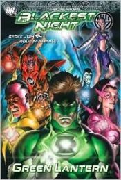 book cover of Green Lantern, Vol. 10: Blackest Night by Geoff Johns