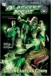 book cover of Green Lantern Corps, Vol. 06: Blackest Night by Peter Tomasi