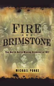 book cover of Fire and brimstone : the North Butte mining disaster of 1917 by Michael Punke