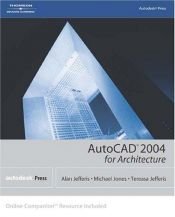 book cover of Autocad 2004 for Architecture by Alan Jefferis