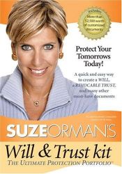 book cover of Suze Orman Will & Trust Kit by Suze Orman