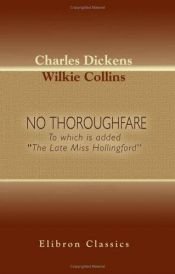 book cover of No Thoroughfare by Вілкі Коллінз